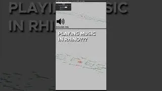 Thumbnail: Rhino 3D playing and visualizing music?