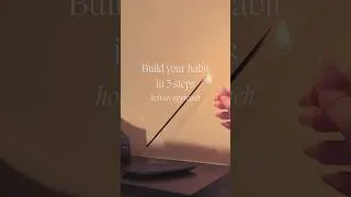 Thumbnail: Form a habit that sticks 💪 #productivitytips #personalgrowth
