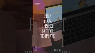Thumbnail: Using #Notion is a must for studying ✏️ #template #freetemplate