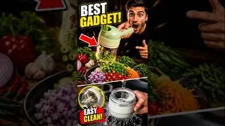 Thumbnail: 4-in-1 Electric Vegetable Cutter | Fast Kitchen Prep #veggiegrill #veghacks #kitche #kitchentool