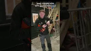 Thumbnail: Quick, easy installs with the Spit gun. #Gewiss #APTA #ElectricianLife  #InstallerReview#SiteReady