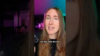 Thumbnail: Be careful with Written vs. Spoken English! 👀