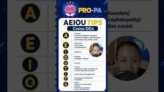 Thumbnail: AEIOU-TIPS Coma Differential | High-Yield PA Board Review #shorts  #pance #paschool #panre #propa