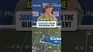 Thumbnail: Jaxson Dart came out of the medical tent and threw a TD pass to Malachi Fields 😤