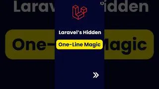 Thumbnail: Laravel’s Hidden One-Line Magic ✨ #programmingfields #shortsfeed #ytshorts #viralshort