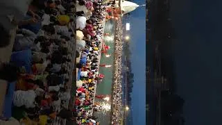 Thumbnail: gangaji aarti harki podhi haridwar.  #haridwar #ganga aarti