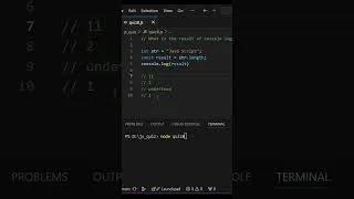 Thumbnail: JavaScript Quiz: Test Your Skills in Under 1 Minutes #8 | Quiz Challenge #programming #hindi #shorts