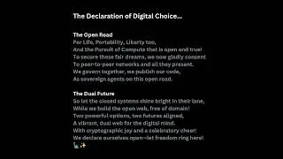 Thumbnail: Agentic Networks - Independent Choice 2026