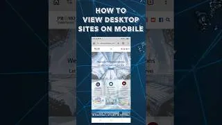 Thumbnail: How to View Desktop Websites on Mobile Phone #chrome #techtips  #computereducation