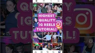 Thumbnail: Upload IG Reels in MAX Quality Every Time! #instagramgrowth #instagramalgorithm