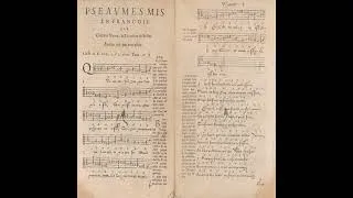 Thumbnail: [Psalm 1] Genevan Psalter (Strasbourg, 1539)