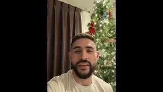 Thumbnail: Happy Holidays message from Sounders' Alex Roldan to Providence Swedish caregivers