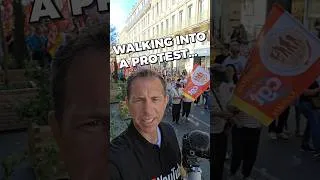 Thumbnail: Unexpected Protest in Avignon 🇫🇷 | France Street Scene