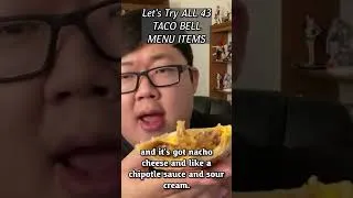 Thumbnail: Let's Try ALL 43 TACO BELL MENU ITEMS