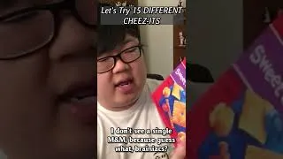 Thumbnail: Let's Try 15 DIFFERENT CHEEZ-ITS