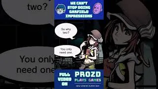 Thumbnail: we can't stop doing garfield impressions
