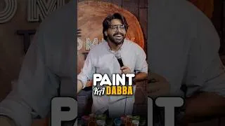 Thumbnail: Paint ka dabba... full video 👆 #hindicomedy #cleancomedy #funnyreel #funniestvideo #sillyshots