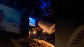 Thumbnail: Sickest @XGIMITech setup with the MoGo 4 laser #mogo4series #campingprojector #nature #camping