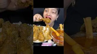 Thumbnail: Spicy Chicken Curry,Mutton Curry,Chicken Liver Masala Eating 😋👌 #mukbang #eatingshow