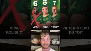 Thumbnail: Will Siya Kolisi get dropped for De Villiers Springbok fans?! #springboks
