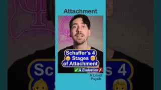 Thumbnail: Schaffer’s 4 Stages 📈 (2/14) Attachment - AQA Psychology Paper 1
