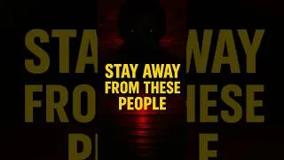 Thumbnail: The Most Dangerous People You MUST Avoid  | #stoicism #mindset