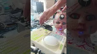 Thumbnail: Circuit Bent Baby Head/u-create by Psychiceyeclix #circuitbending #circuitbent #noise  #doll #dolls
