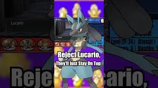 Thumbnail: Lucario is very sad.