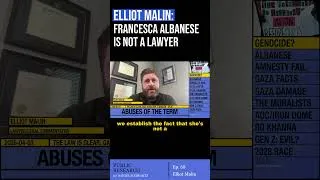 Thumbnail: THE U.N.'S FRANCESCA ALBANESE IS NOT A LAWYER #israel #gaza