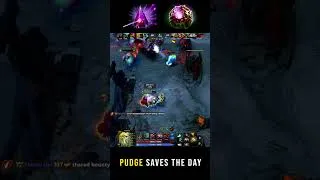 Thumbnail: pudge saves the day #shorts #dota2 #pudge