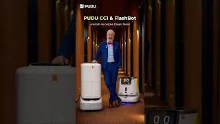 Thumbnail: PUDU CC1 & FlashBot: A Hotel's Innovation Dream Team!
