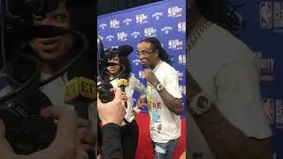 Thumbnail: Quavo at the 2018 NBA All-Star Celebrity Game
