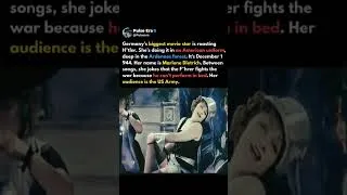 Thumbnail: Marlene Dietrich Roasted Hitler in a U.S. Army Uniform 😱🇺🇸 #shorts
