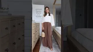 Thumbnail: Four easy outfit ideas with a petite-friendly summer poncho! #petitefashion