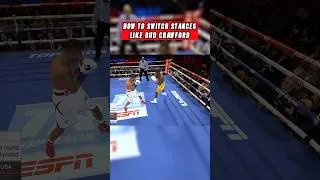 Thumbnail: He does not rush the switch.He pivots off his back foot to create more distance first #boxing
