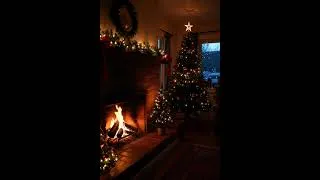 Thumbnail: Christmas Fireplace 🔥 Cozy Crackling Fire Sounds for Sleep, Relaxation & Stress Relief #shorts
