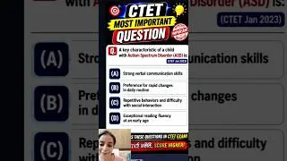 Thumbnail: learning disabilities #ctet2026 #ctetcdp #shorts #youtubeshorts