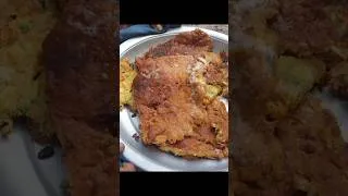 Thumbnail: Village-Style Egg and Pumpkin Flower Fry! 🍑 #cooking #shortsfeed #villagecooking #yummy #food