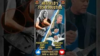 Thumbnail: The SECRET to James Hetfield’s Downpicking at 60 🎸