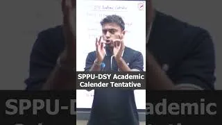 Thumbnail: SPPU SE & DSY Academic Calender Tentative #exam #engineering #study #education #reels