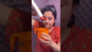 Thumbnail: Washing hair after 4 Days🤮 #shorts #ytshorts #hairwash