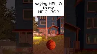 Thumbnail: Saying HELLO to my NEIGHBOR #helloneighbor #meme #memes