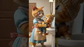 Thumbnail: 🐱 Kitten, Bees, and Honey Trouble 🍯🐾#animation #supercattales #catfunny #funny #cattales #cats