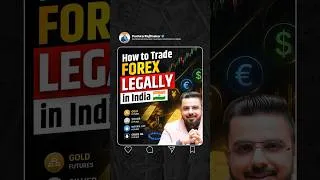Thumbnail: How to Trade Forex Legally in India 🇮🇳