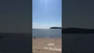 Thumbnail: the beach is illuminated by the midday sun #sun #beachvibes #shortvideo