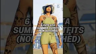 Thumbnail: 6 CUTE SUMMER GTA FEMALE OUTFITS 🏝️ | #gtafemaleoutfits #gtagirloutfits #gtaonline #gtav