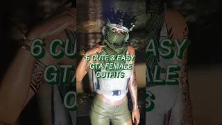 Thumbnail: 6 CUTE & EASY GTA FEMALE OUTFITS 🌿| #gtafemaleoutfits #gtaonline #gtav #grandtheftauto #pvnkbliss