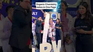 Thumbnail: Ek Page me Pura Organic Chemistry 😱🔥 #pw #neetresult #physicswallah