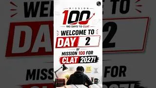 Thumbnail: Mission 100 | Day 2 of 100 Days to CLAT:Why Are You Still Scoring Low in Legal Reasoning? #PW