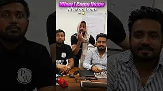 Thumbnail: Every Student Can Relate! 😂| Parents' Reaction After Exams #pw #shorts #viral #relatable